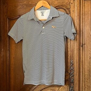 Garb Dog Striped Golf Polo